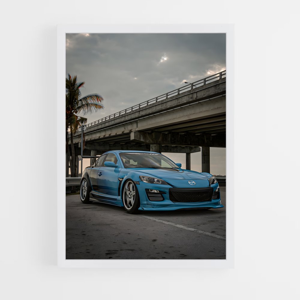 Poster Esprit de la Route – affiche Mazda (vue 3)